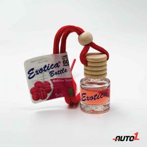 Exotica Hanging Air Freshener Bottle Bubble Gum Auto