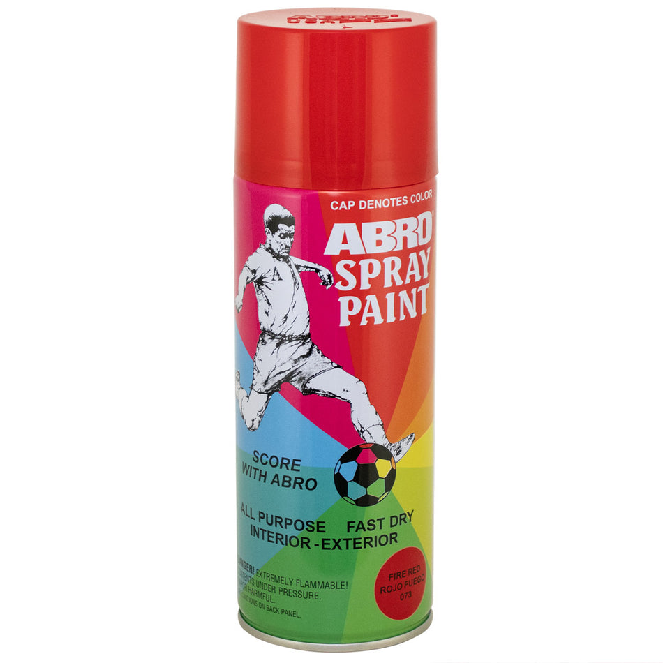 Abro Spray Paint Fire Red 400Ml