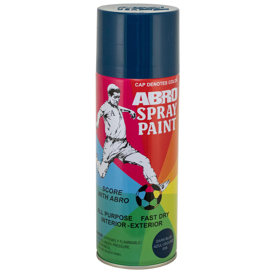 Abro Spray Paint Dark Blue 400Ml