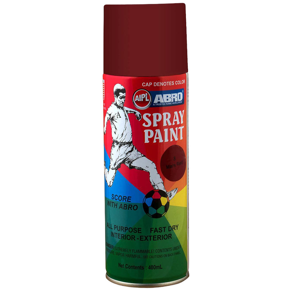 Abro Spray Paint Dark Brown 400Ml
