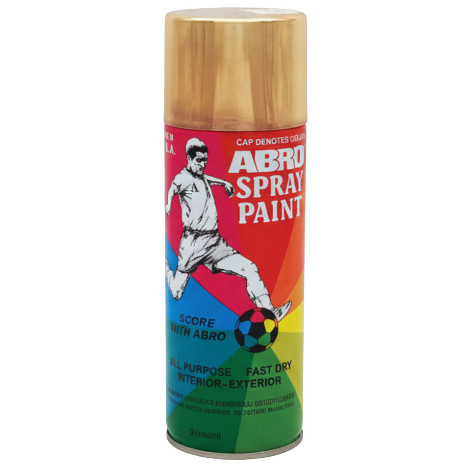 Abro Spray Paint Gold 400Ml