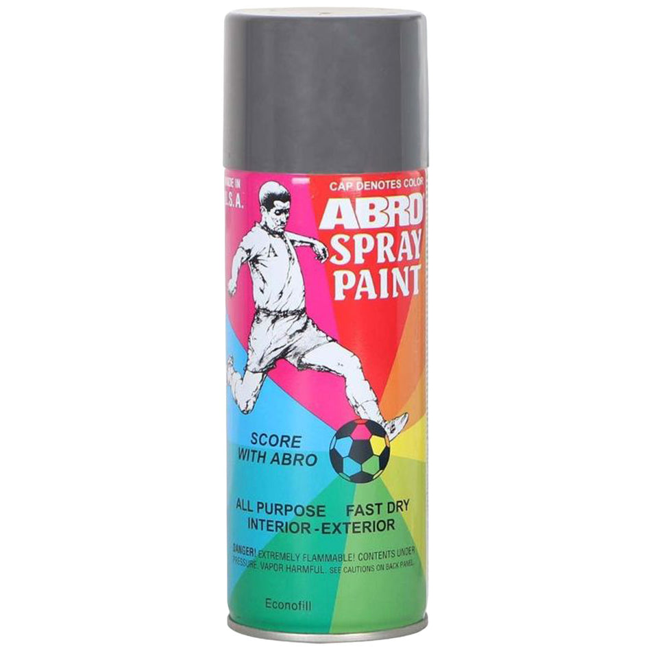 Abro Spray Paint Grey Primer 400Ml