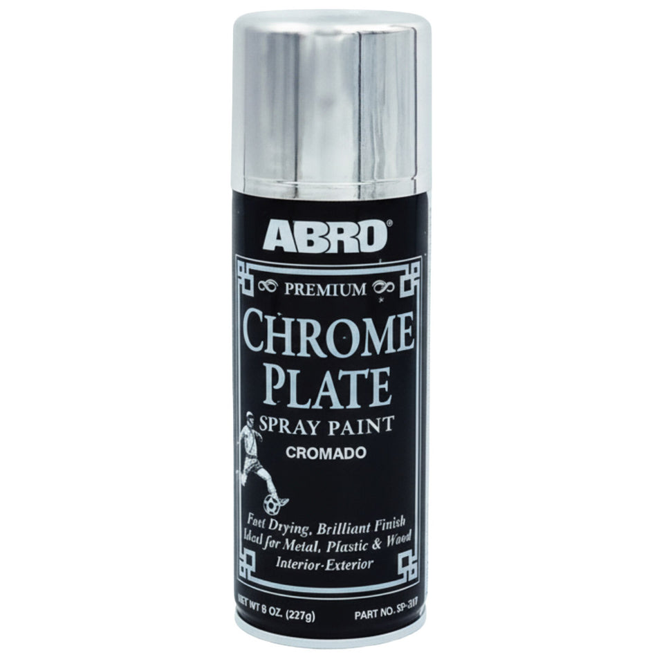 Abro Spray Paint Premium Grade Chrome 400Ml
