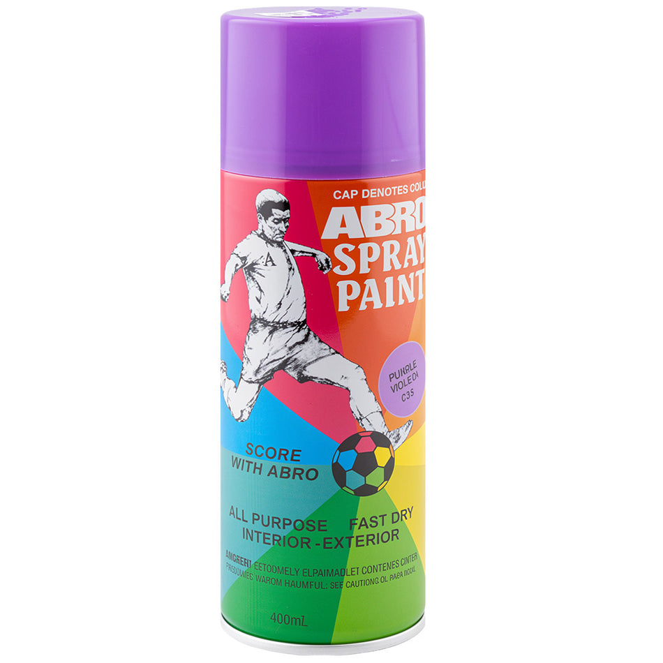 Abro Spray Paint Purple 400Ml