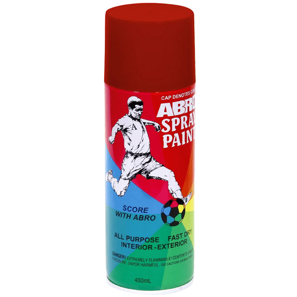 Abro Spray Paint Regular Red 400Ml