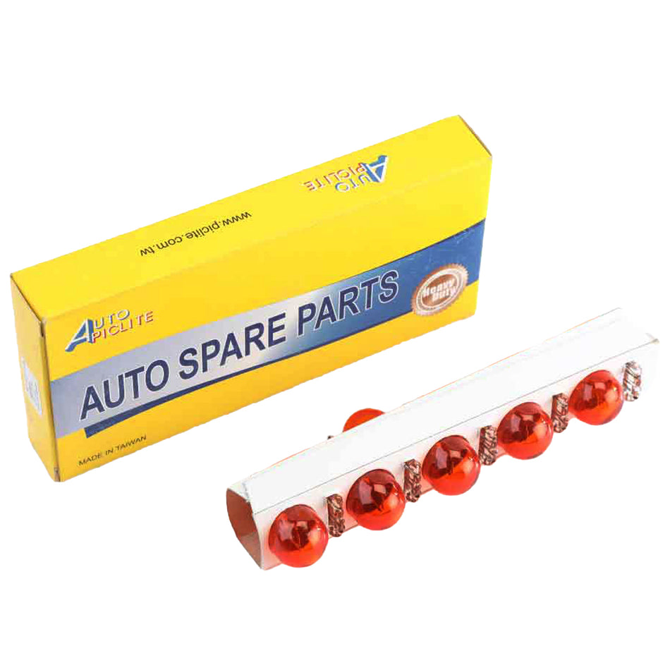 Auto Piclite Bulb T20 12V 21W Single Coil Amber
