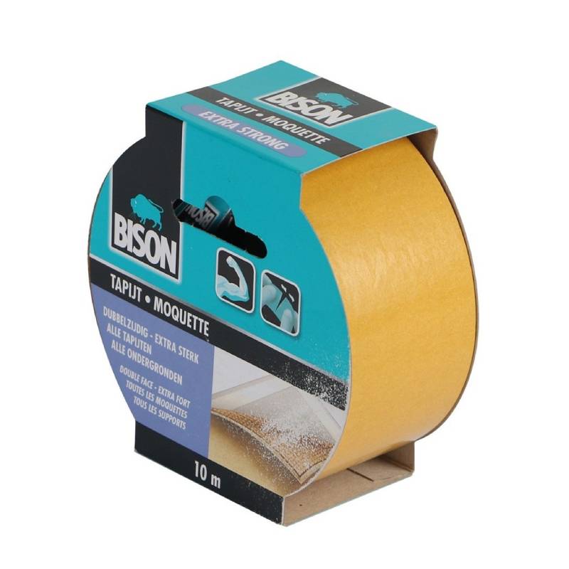 Bison Carpet Tape Roll Extra Strong 10Mx50Mm