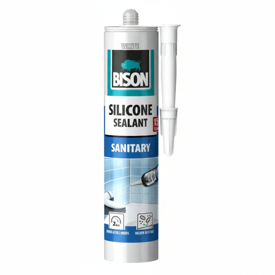 Bison Silicon Sealant 280Ml