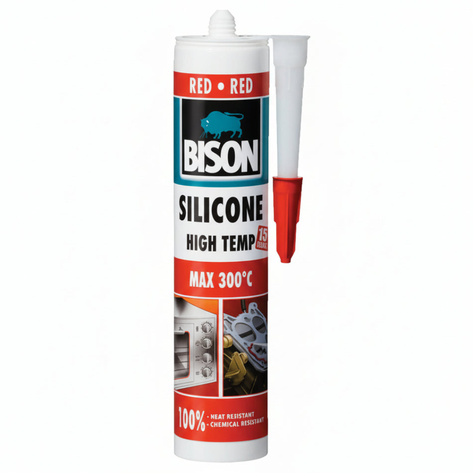 Bison High Temp Red Silicon 280Ml