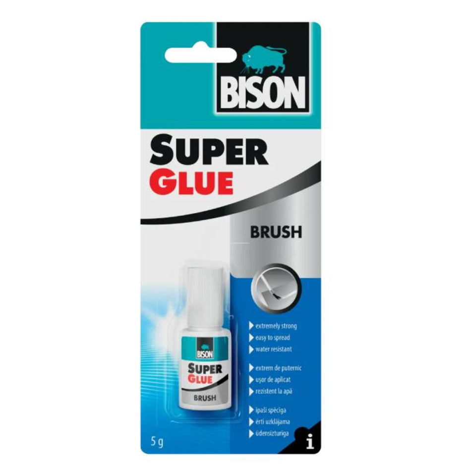 Bison Super Glue Brush 5G