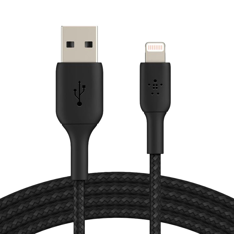 Belkin Braided USB-A to Lightning Cable - 1 Meter