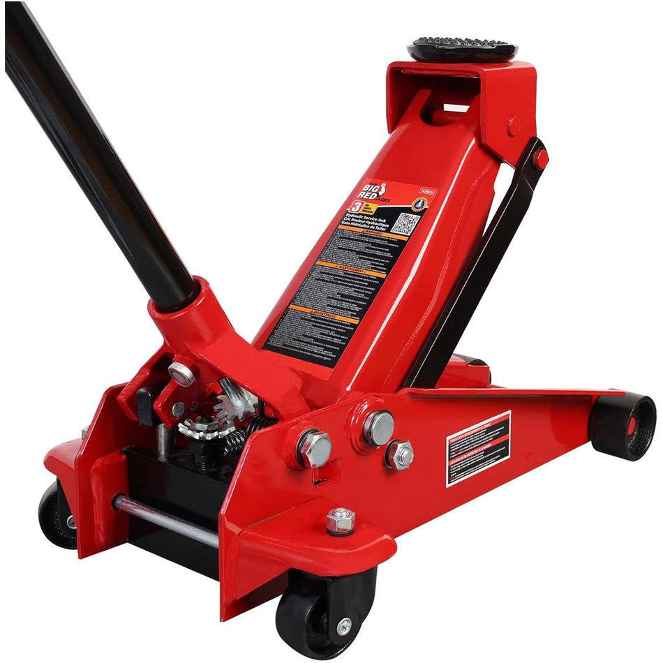 Big Red Hydraulic Floor Jack 3 Ton