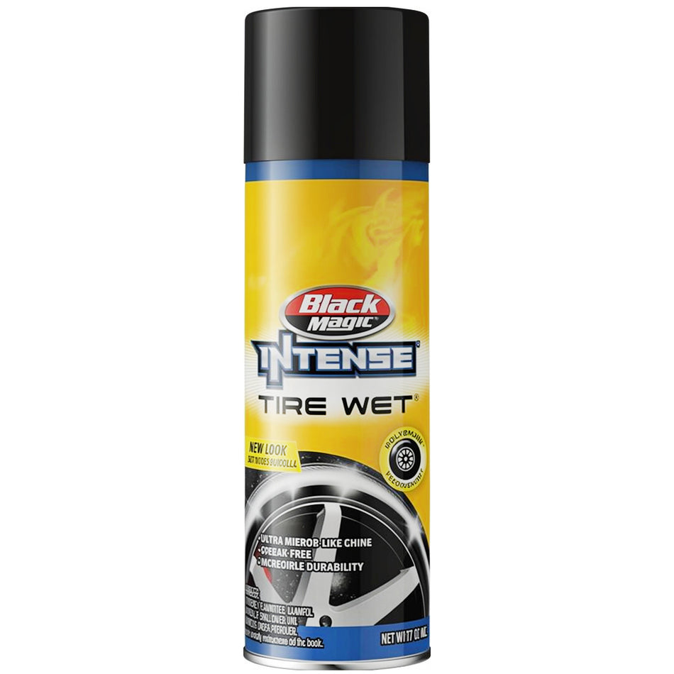Black Magic Intense Tire Wet Aerosol Spray 17Oz