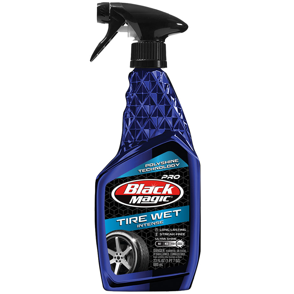 Black Magic Tire Wet Intense Spray 680 Ml - 23Oz