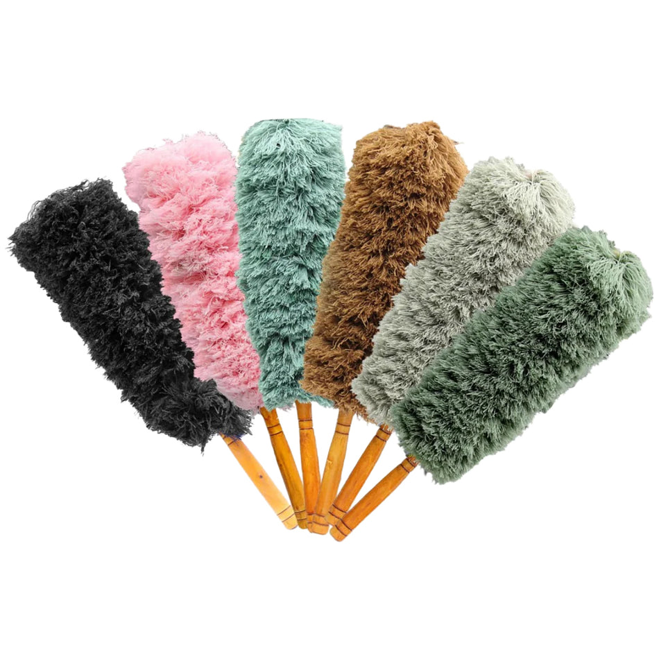 Byson Microfiber Brush Wooden Handle - Color May Vary