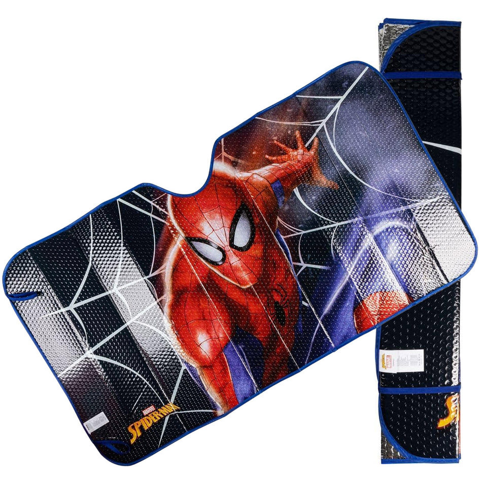 Colzani Front Sun Shade Spiderman 130 X 70Cm