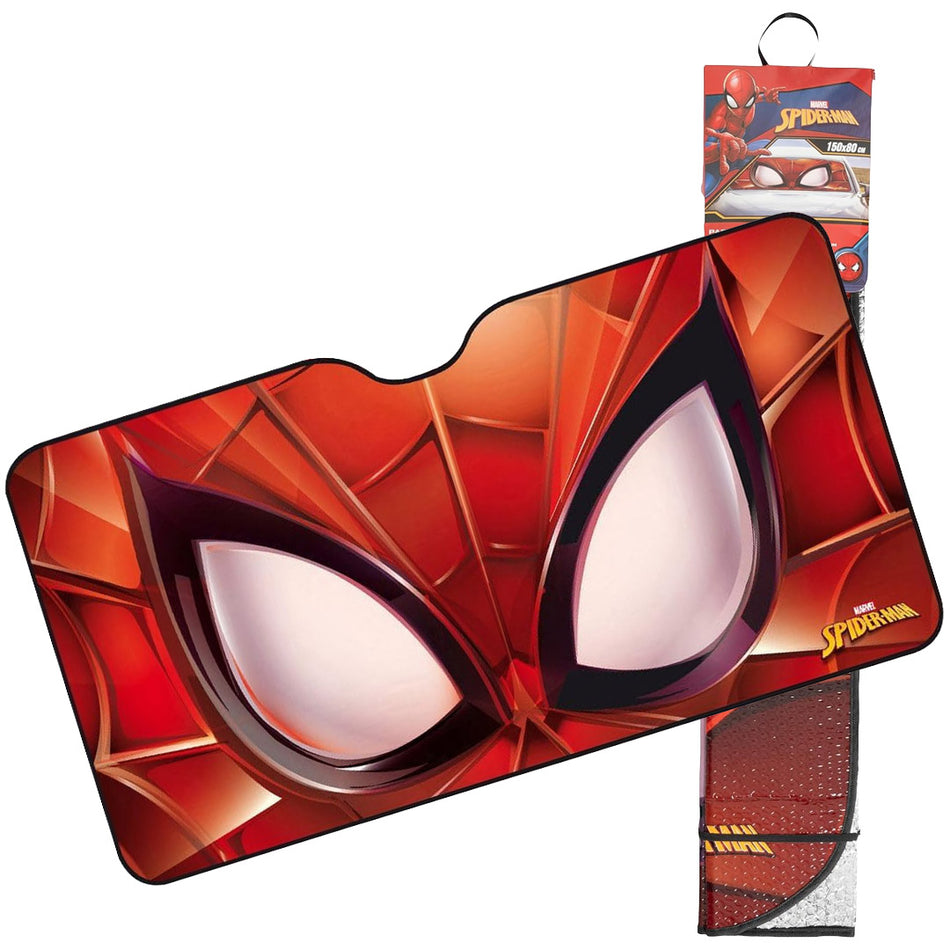 Colzani Front Sun Shade Spiderman 150 X 80Cm