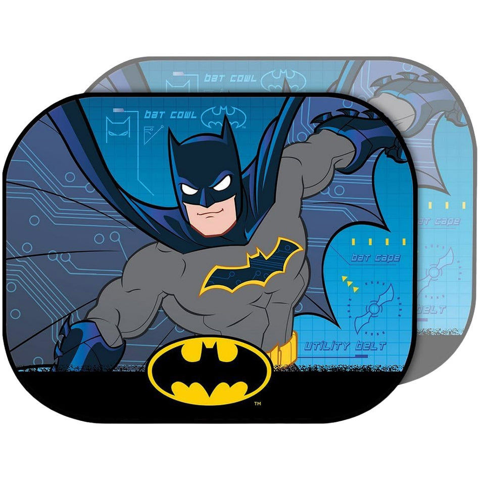 Colzani Side Sun Shades Batman 44 X 35Cm - 2 Pieces