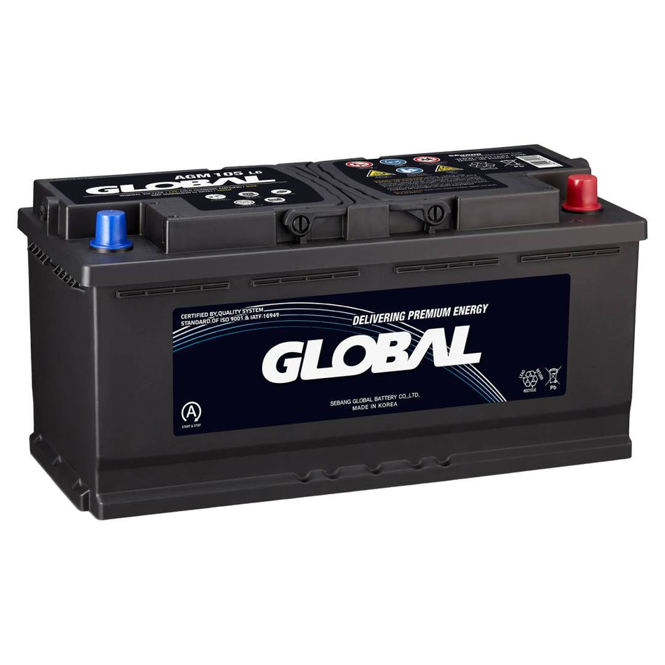 Global 12V 105A AGM Battery