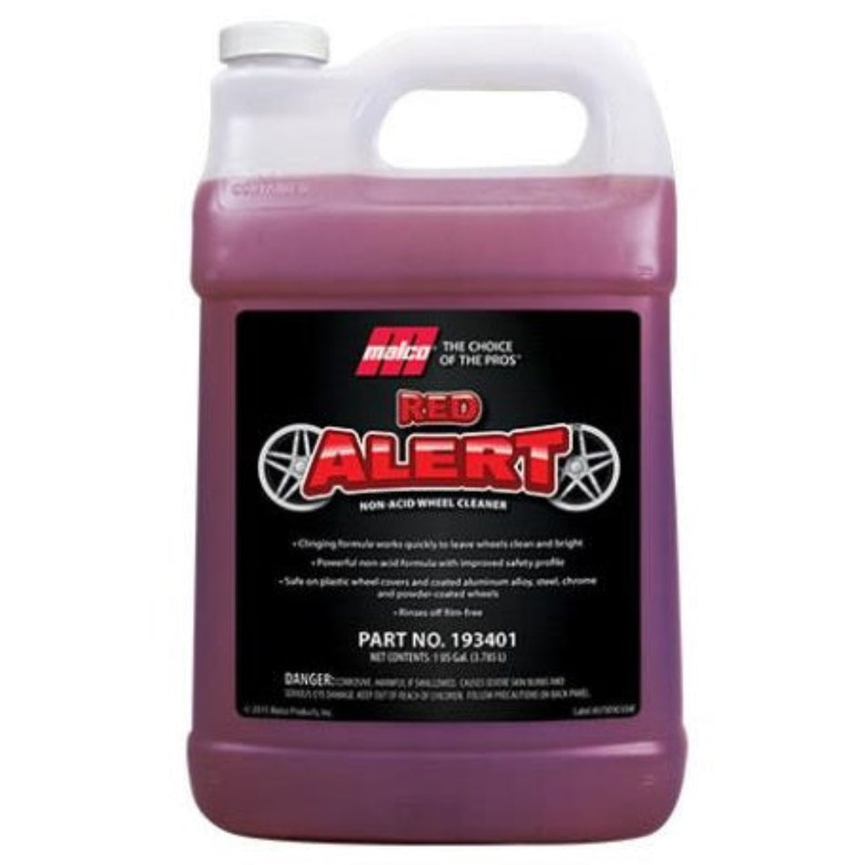 Malco Red Alert Non-Acid Wheel Cleaner 1Gal