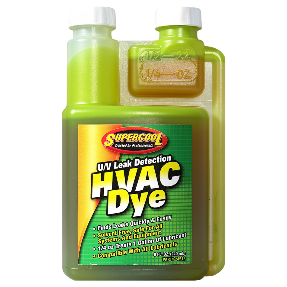 Supercool HVAC UV DYE Concentrate 8Oz