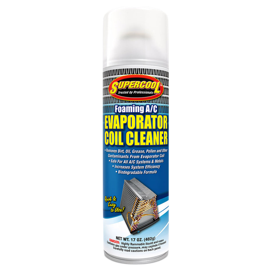 Supercool Foaming A/C Evaporator Coil Cleaner