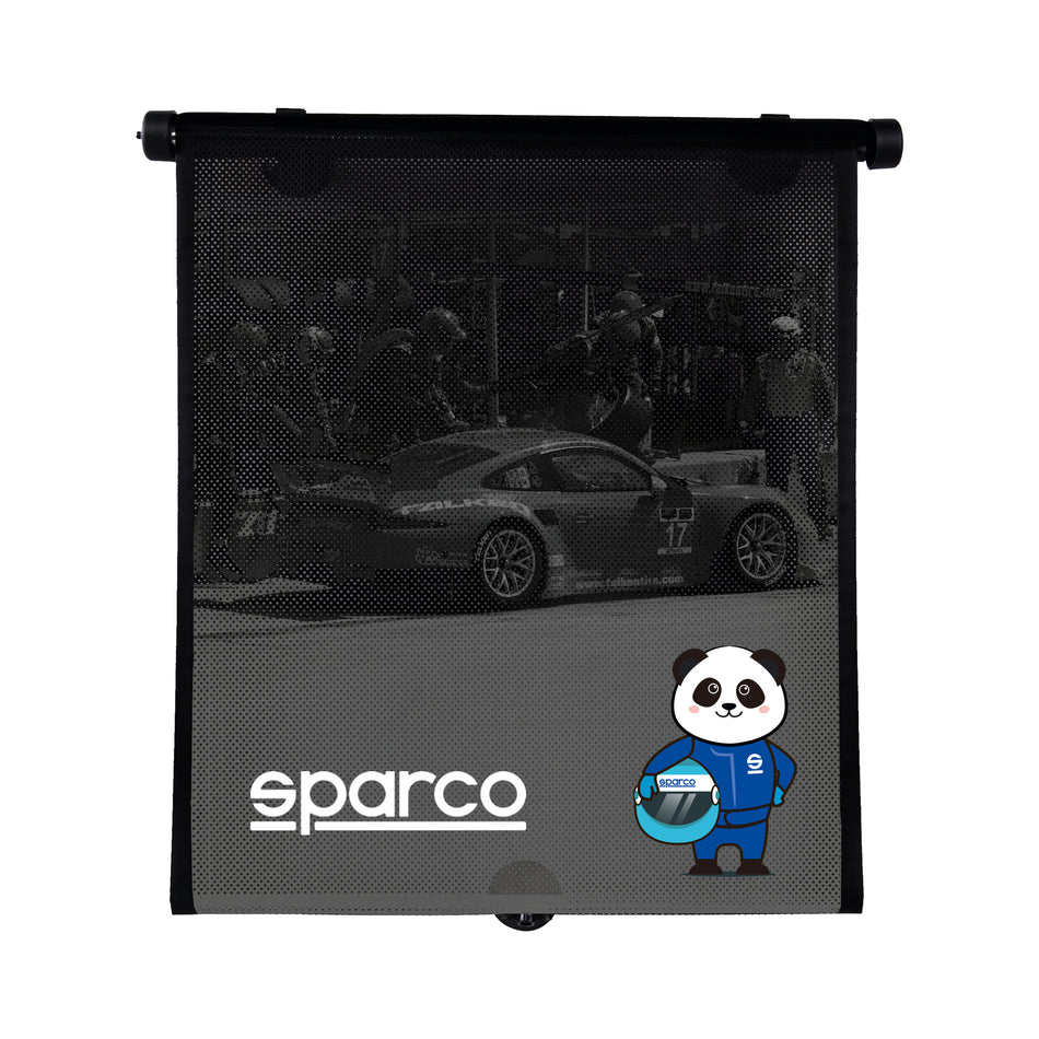 Sparco Kids Side Window Car Sun Curtain Polyester 2 Pieces
