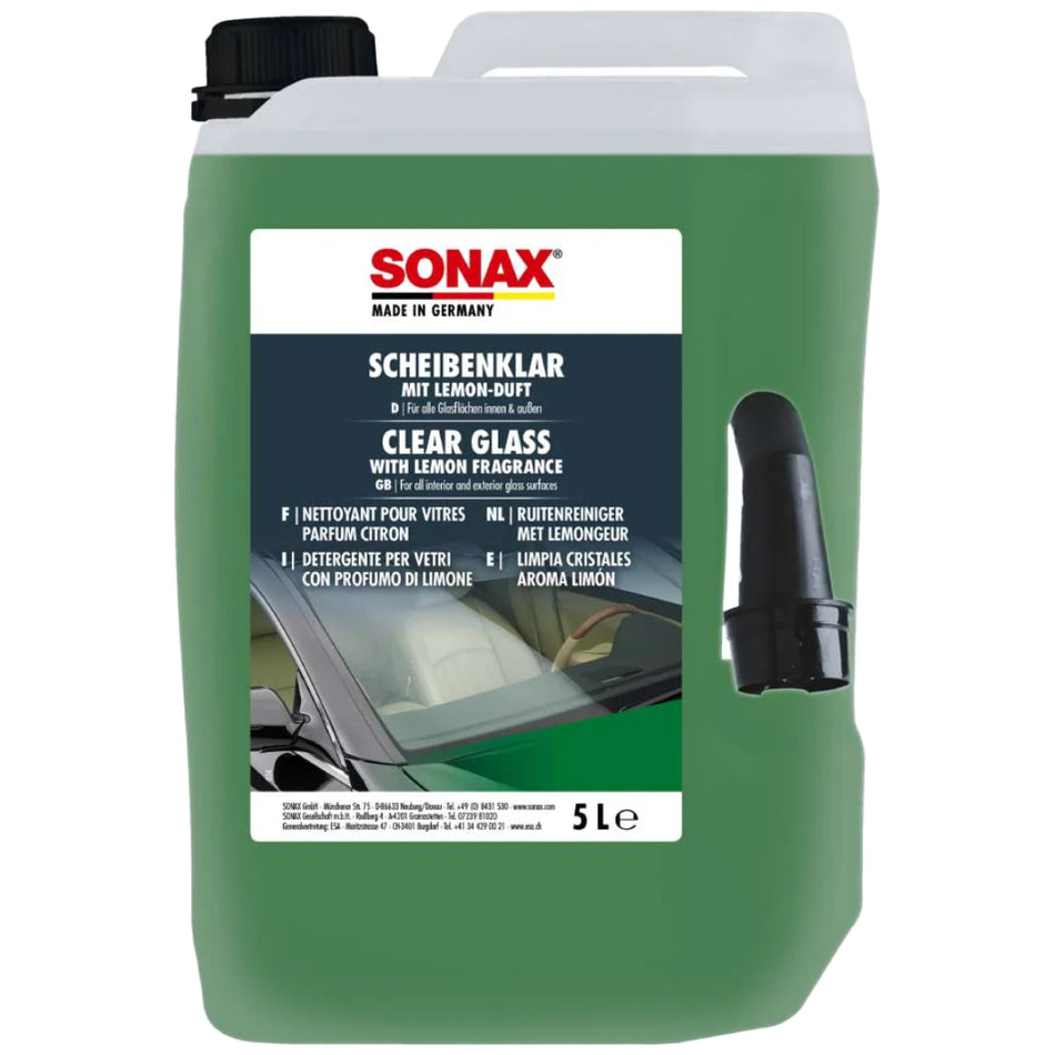 Sonax Clear Glass Cleaner with Lemon Fragrance