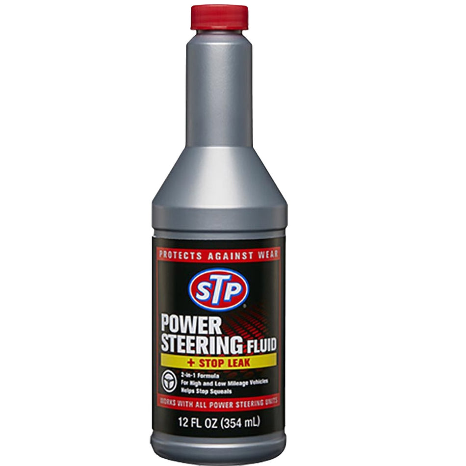 STP Power Steering Fluid Stop Leaks 12Oz - 354Ml