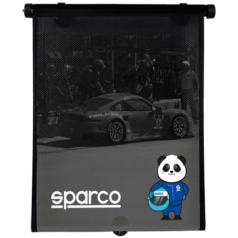 Sparco Kids Side Window Car Sun Curtain Polyester 2 Pieces