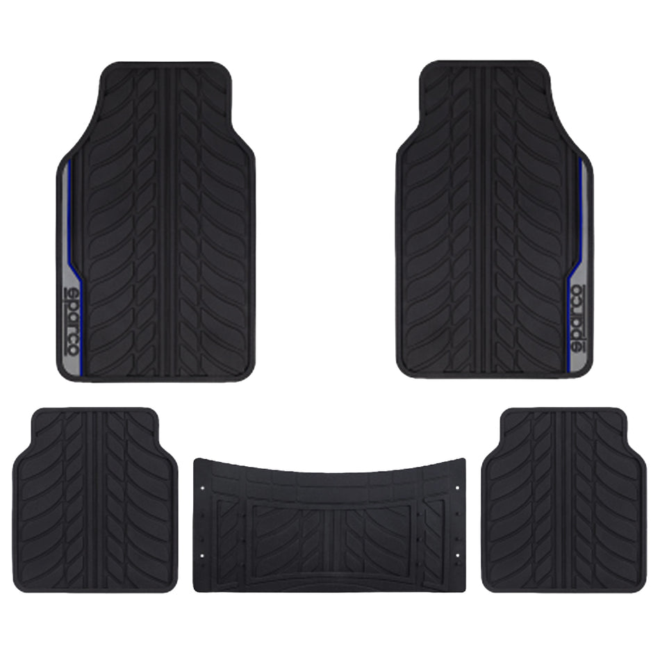 Sparco Universal Car Mat - 5 Pieces Set