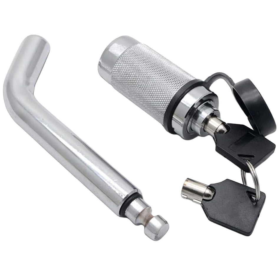 Tirol Bend Pin Trailer Hitch Receiver Lock With Keys