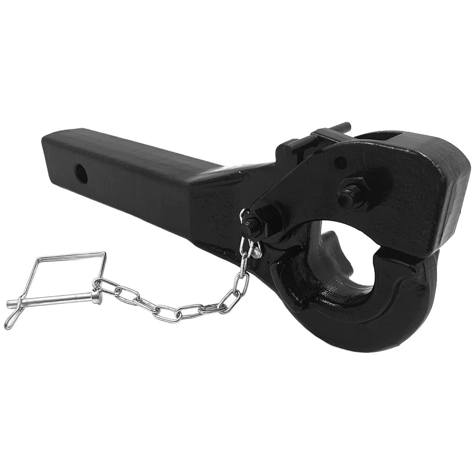 Tirol Receiver-Mount Pintle Hook with Safety Pin
