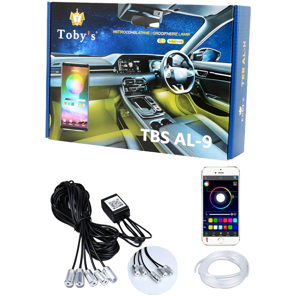 Toby's Car Interior Neon Atmosphere Light Kit