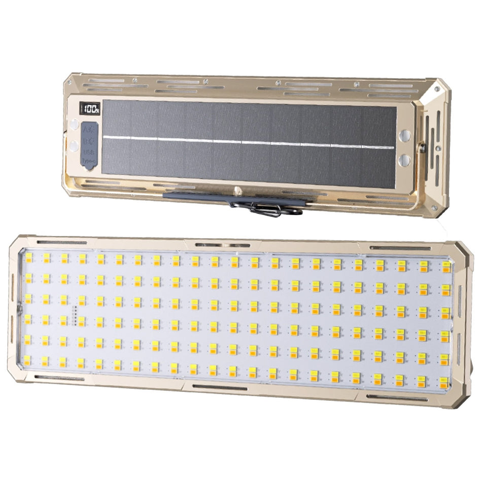 Toby's Portable Solar LED Flood Light Rechargeable Work Lamp 1000W