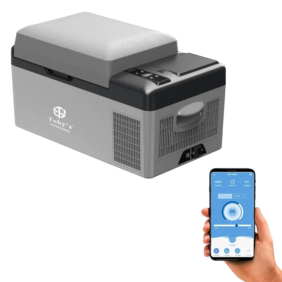 Toby's Professional Portable Smart Car Refrigerator with App Control 20L