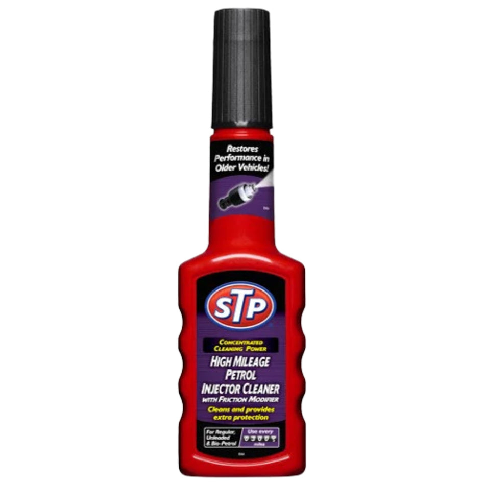 STP High Mileage Petrol & Injector Cleaner 200Ml