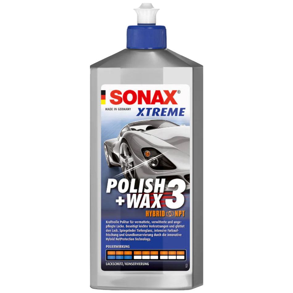 Sonax Xtreme Polish & Wax 3 Hybrid 500Ml