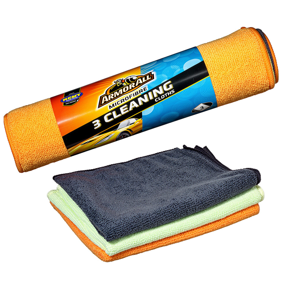 Armor All 3 Microfiber Cleaning Cloths