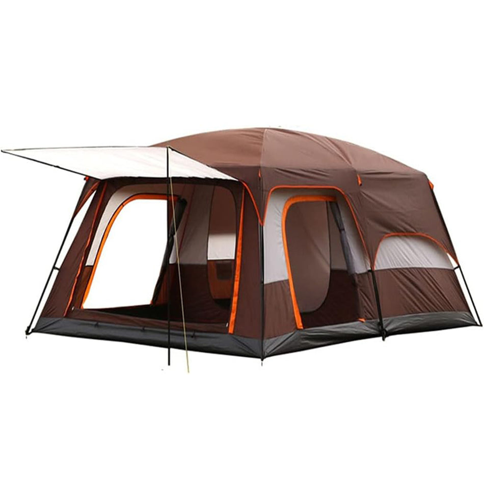 Toby's Big Camping Tent W/ 2 Extra Dark Sleeping Cabins