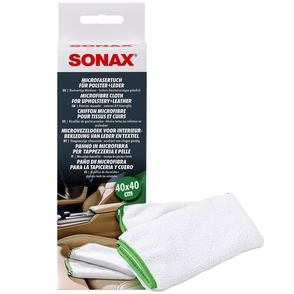 Sonax Microfiber Cloth For Upholstery & Leather