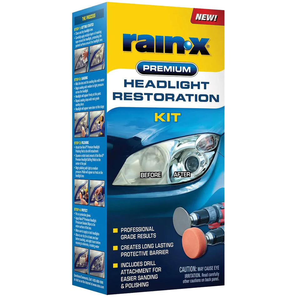 Rain-X Premium Headlight Restoration Kit