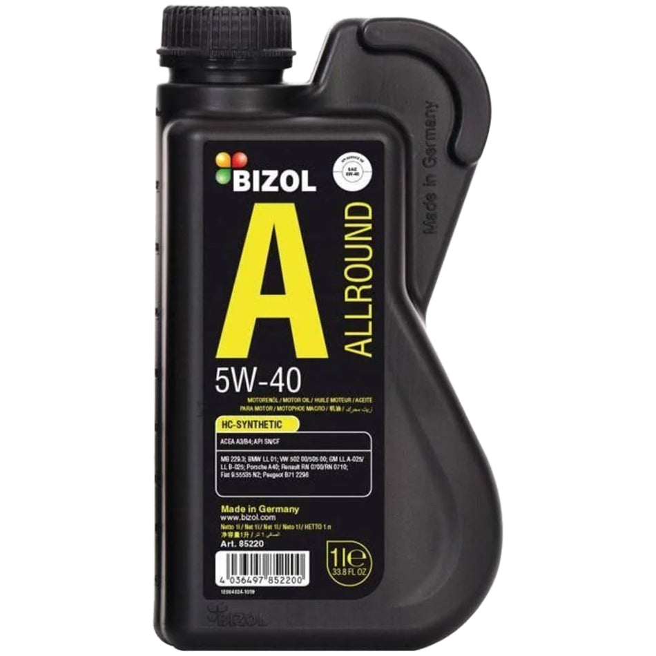 5W-40 بيزول زيت محرك متعدد الإستخدامات ١ لتر