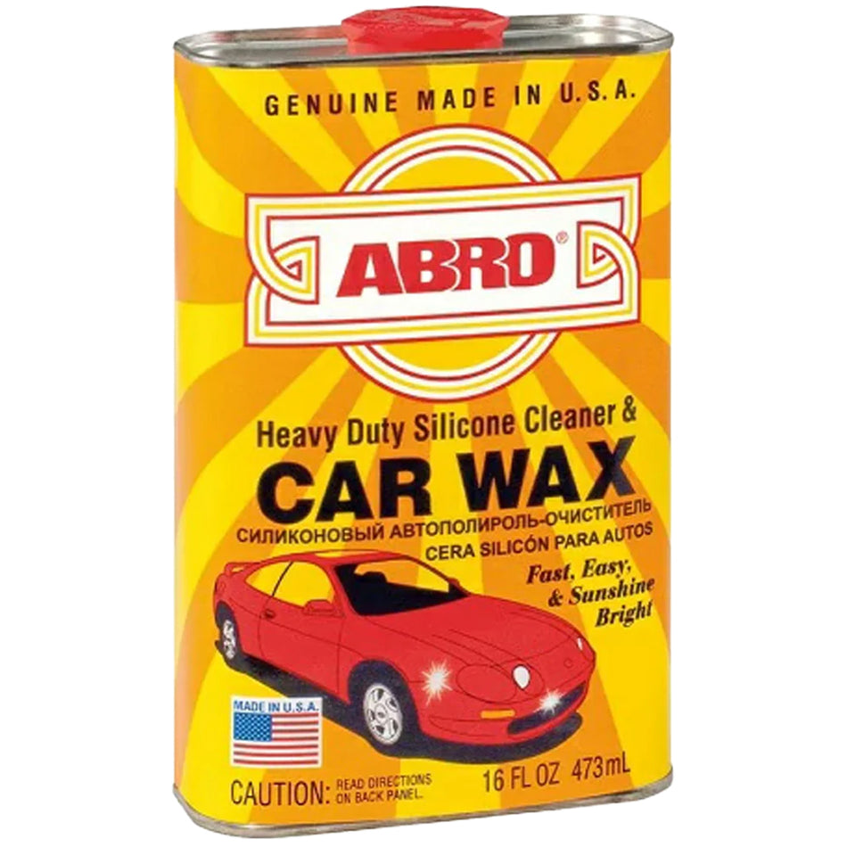 Abro Car Wax Silicone 470Ml