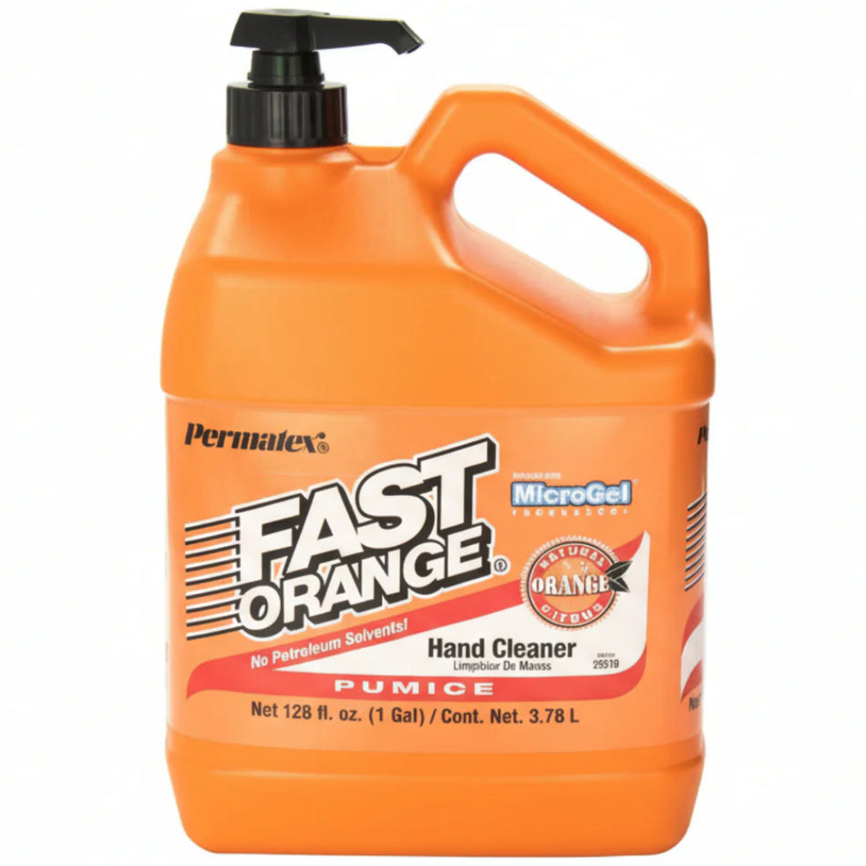 Permatex Fast Orange Fine Pumice Lotion Hand Cleaner 3.79L