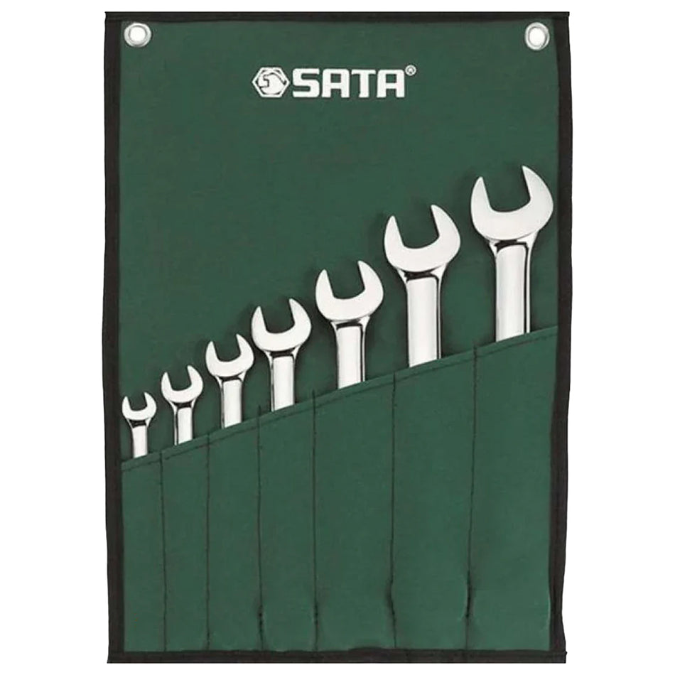 Sata Metric Combination Wrench Set 7Pcs