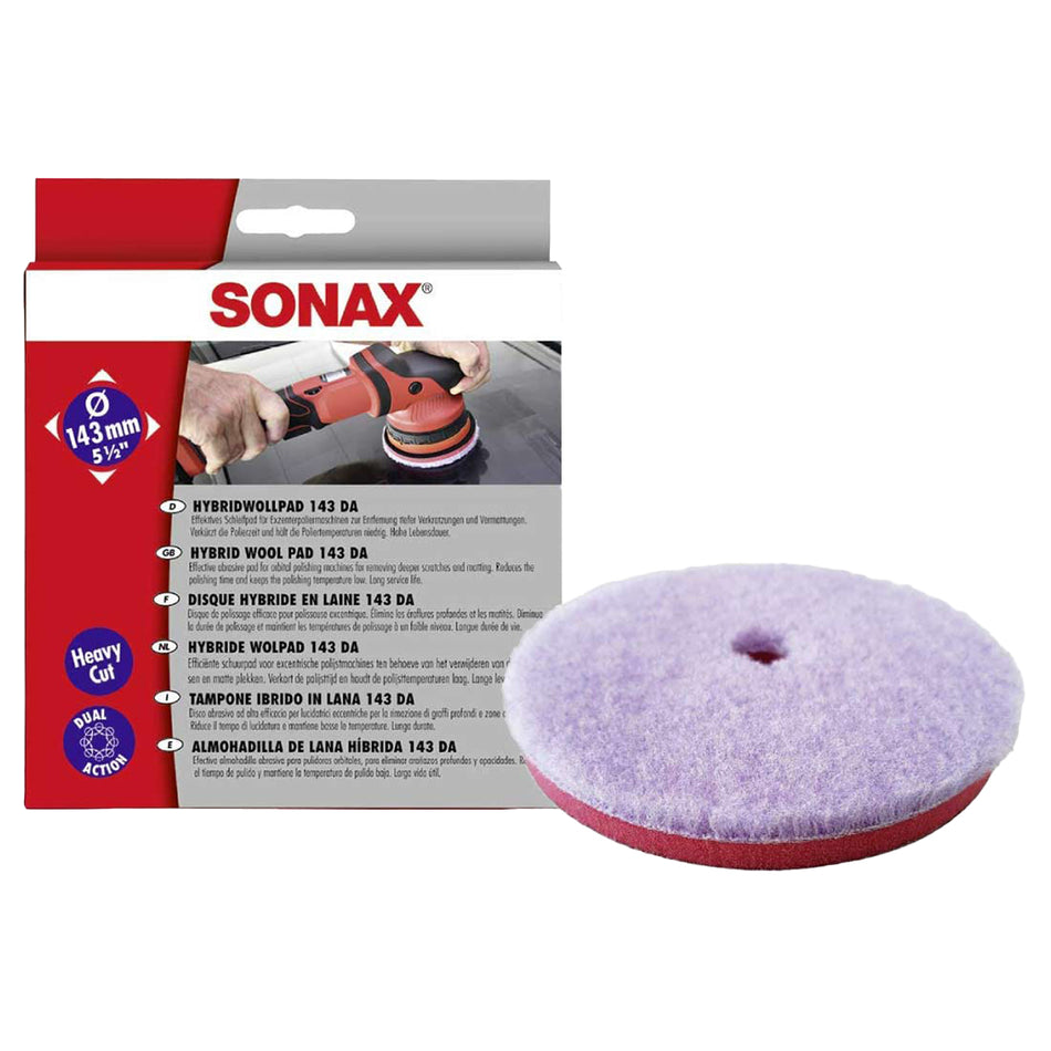 Sonax Hybrid Wool Pad 143Mm