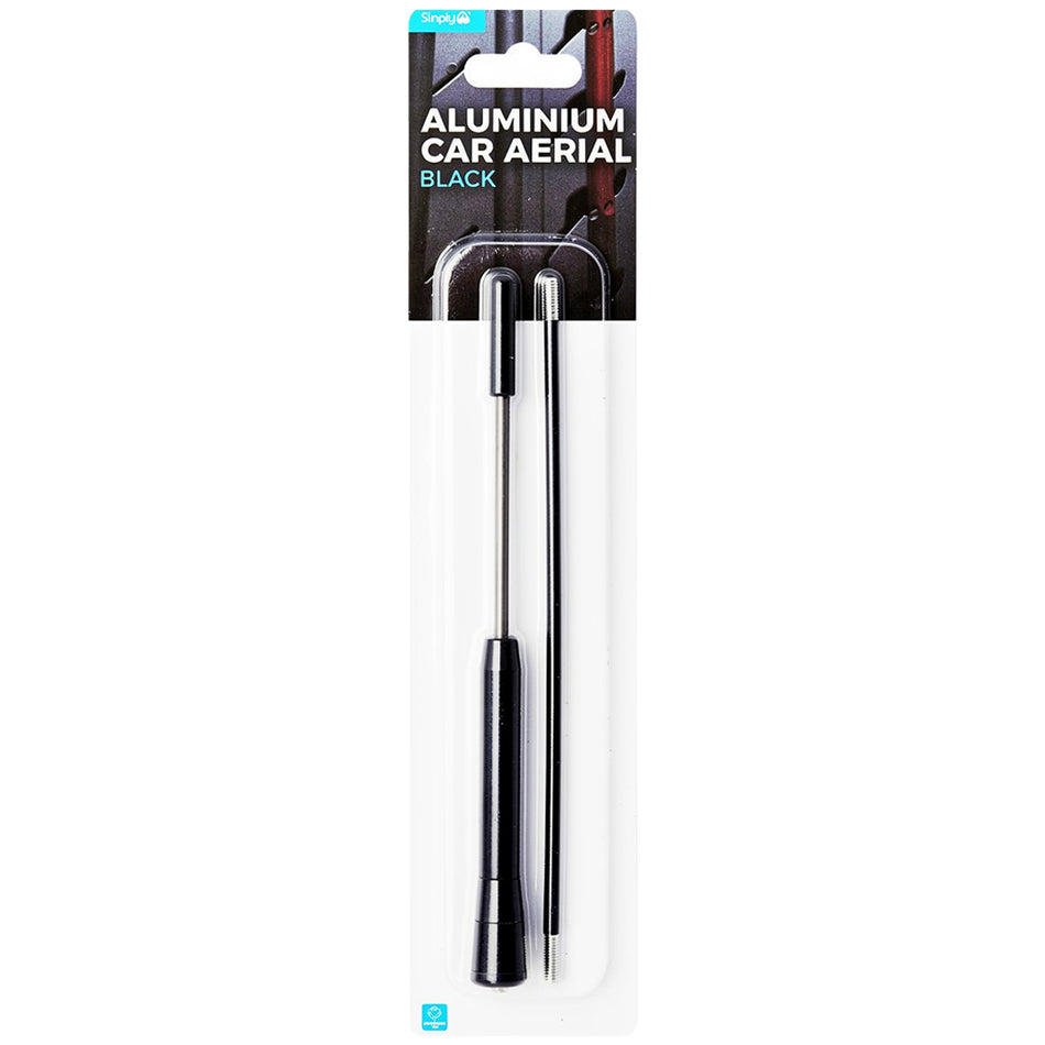 Simply Auto Black Aerial With 3 Lengths
