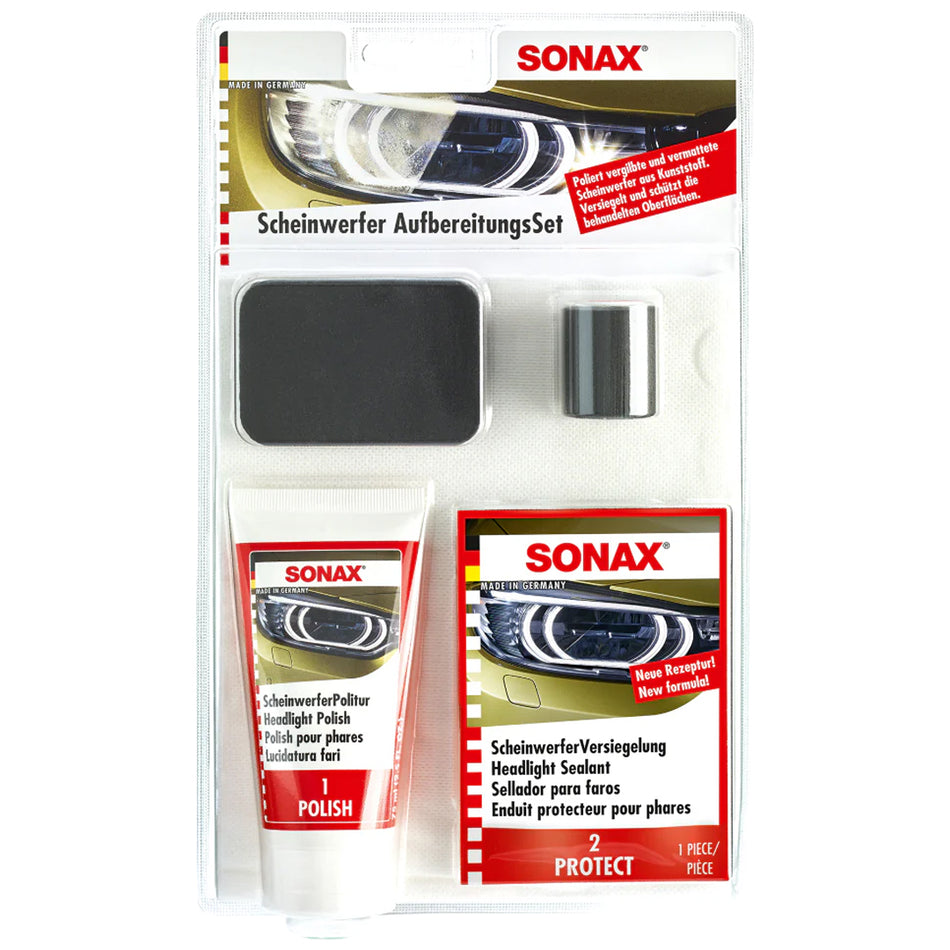 Sonax Headlight Restoration Kit 75Ml