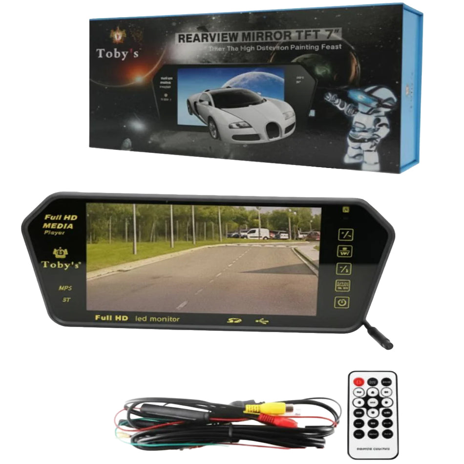 Toby's Rear View Mirror 7Inch